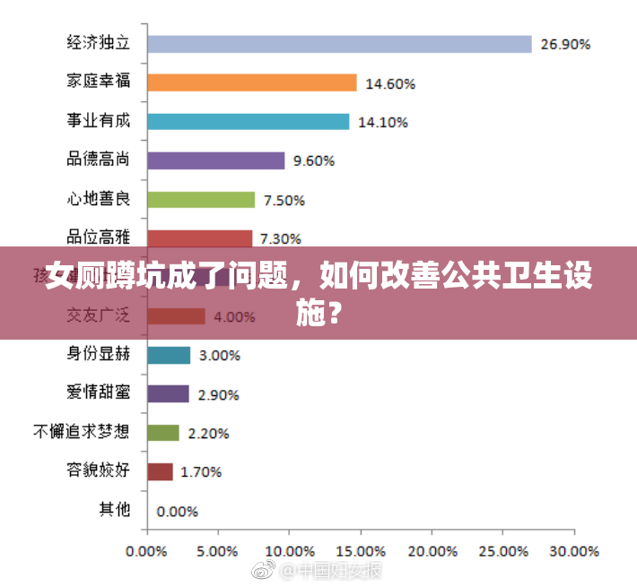 女厕蹲坑成了问题，如何改善公共卫生设施？