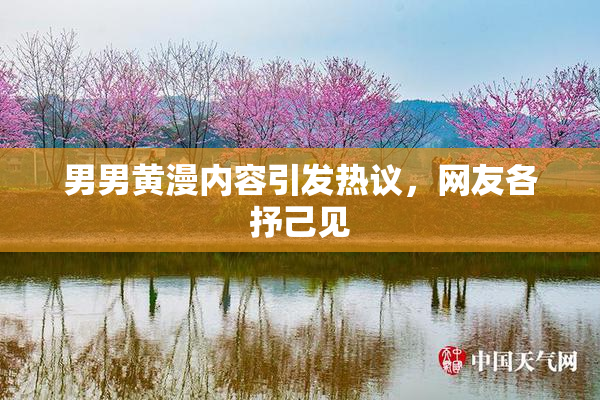 男男黄漫内容引发热议，网友各抒己见