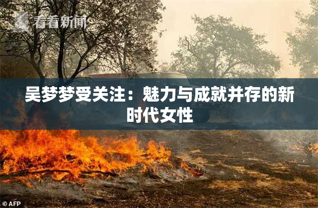 吴梦梦受关注：魅力与成就并存的新时代女性