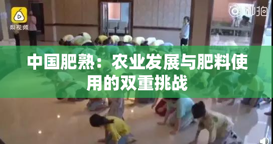 中国肥熟：农业发展与肥料使用的双重挑战