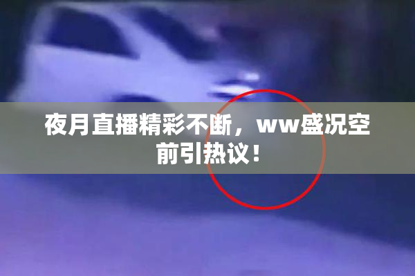 夜月直播精彩不断，ww盛况空前引热议！