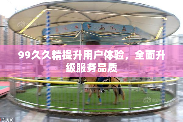 99久久精提升用户体验，全面升级服务品质