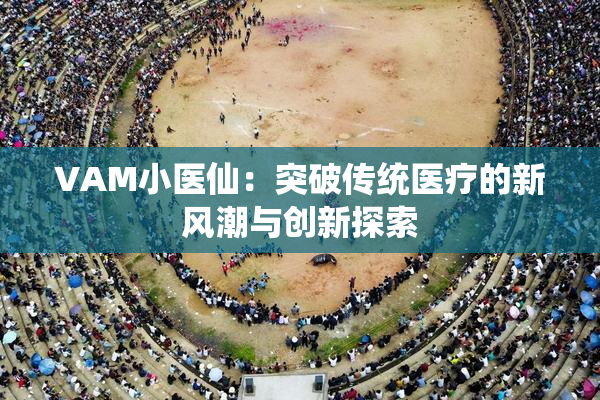 VAM小医仙：突破传统医疗的新风潮与创新探索