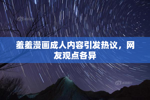羞羞漫画成人内容引发热议，网友观点各异