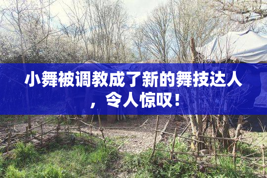 小舞被调教成了新的舞技达人，令人惊叹！