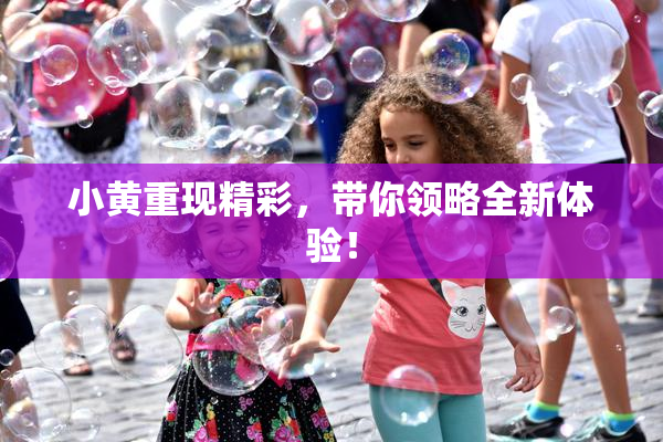 小黄重现精彩，带你领略全新体验！