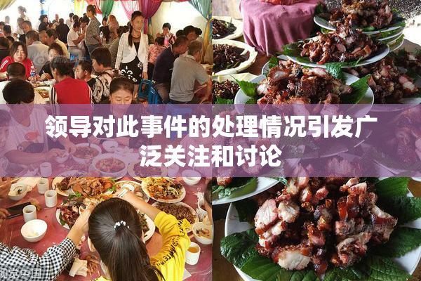 领导对此事件的处理情况引发广泛关注和讨论