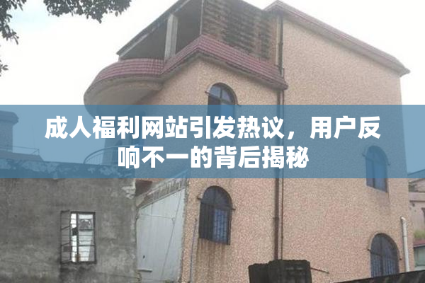 成人福利网站引发热议，用户反响不一的背后揭秘