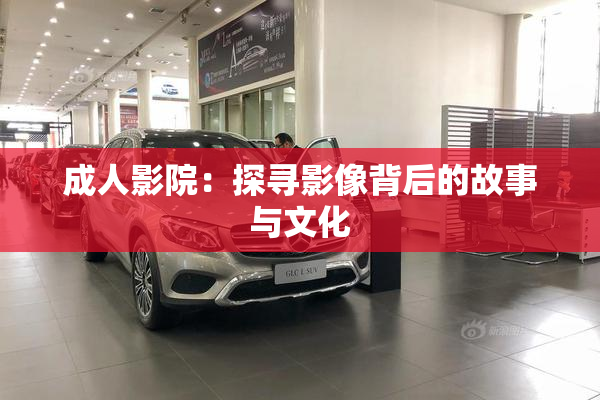 成人影院：探寻影像背后的故事与文化