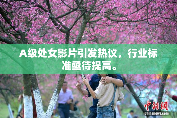 A级处女影片引发热议，行业标准亟待提高。