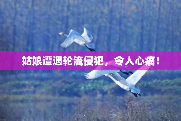 姑娘遭遇轮流侵犯，令人心痛！