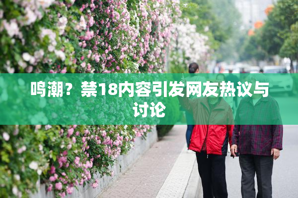 鸣潮？禁18内容引发网友热议与讨论