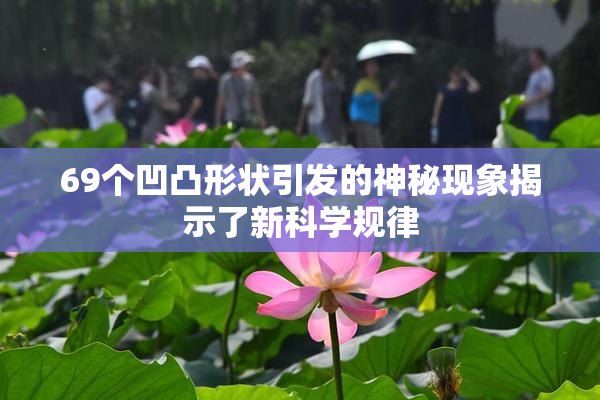 69个凹凸形状引发的神秘现象揭示了新科学规律