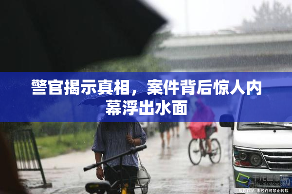 警官揭示真相，案件背后惊人内幕浮出水面