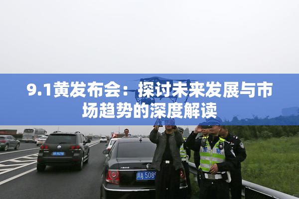9.1黄发布会：探讨未来发展与市场趋势的深度解读