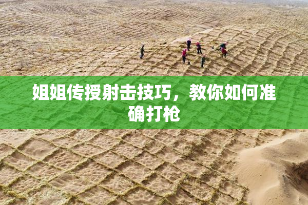姐姐传授射击技巧，教你如何准确打枪