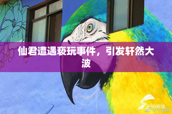 仙君遭遇亵玩事件，引发轩然大波