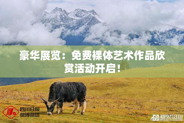 豪华展览：免费裸体艺术作品欣赏活动开启！