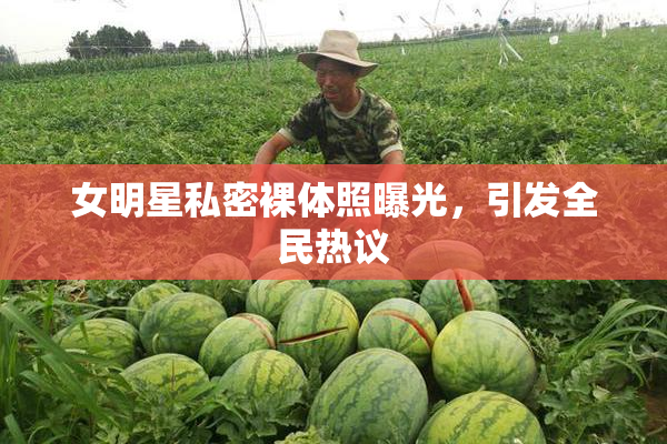 女明星私密裸体照曝光，引发全民热议
