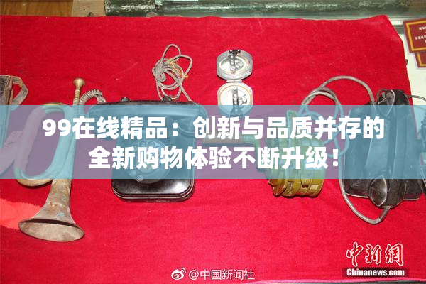 99在线精品：创新与品质并存的全新购物体验不断升级！
