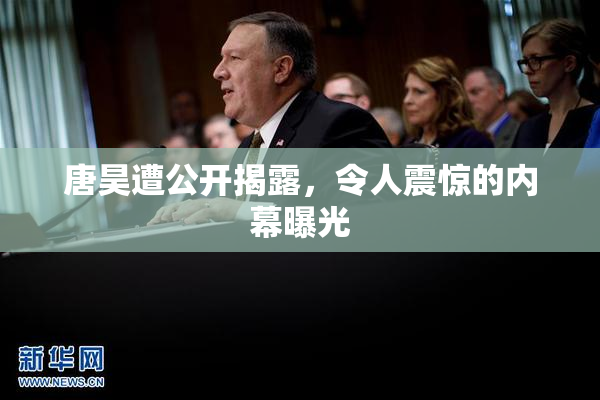 唐昊遭公开揭露，令人震惊的内幕曝光