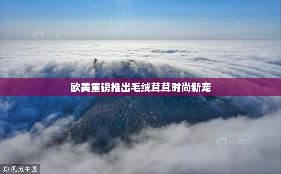 欧美重磅推出毛绒茸茸时尚新宠