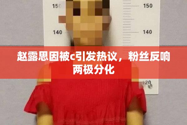 赵露思因被c引发热议，粉丝反响两极分化