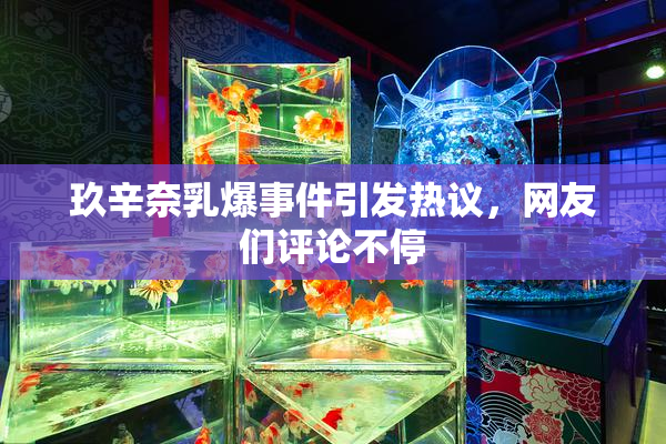 玖辛奈乳爆事件引发热议，网友们评论不停