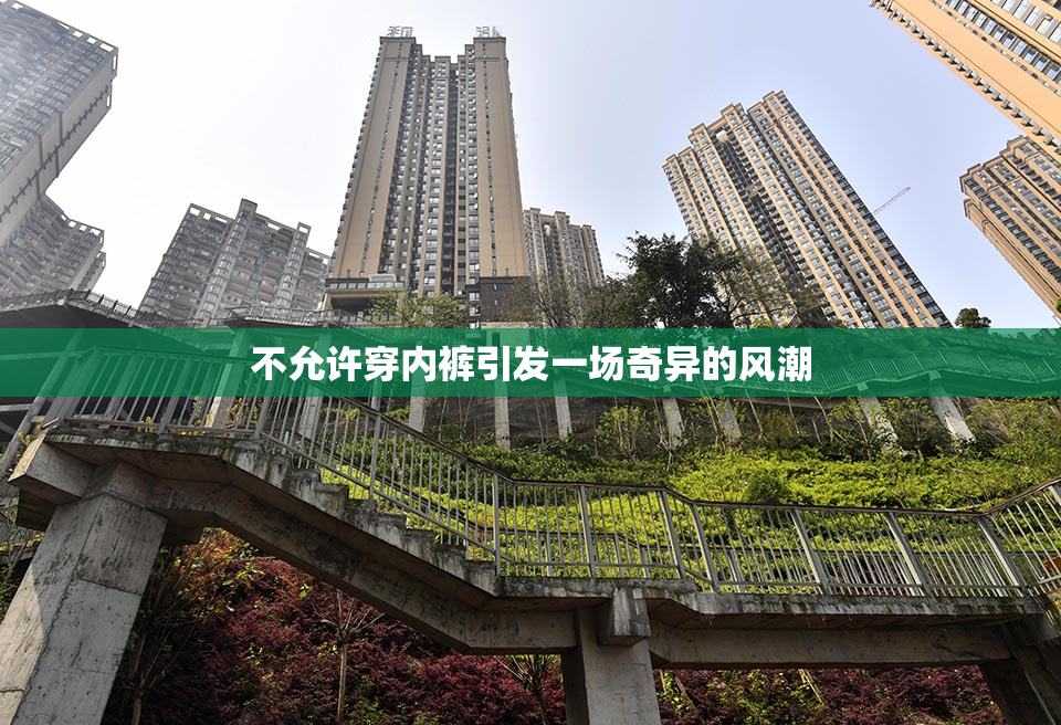 不允许穿内裤引发一场奇异的风潮