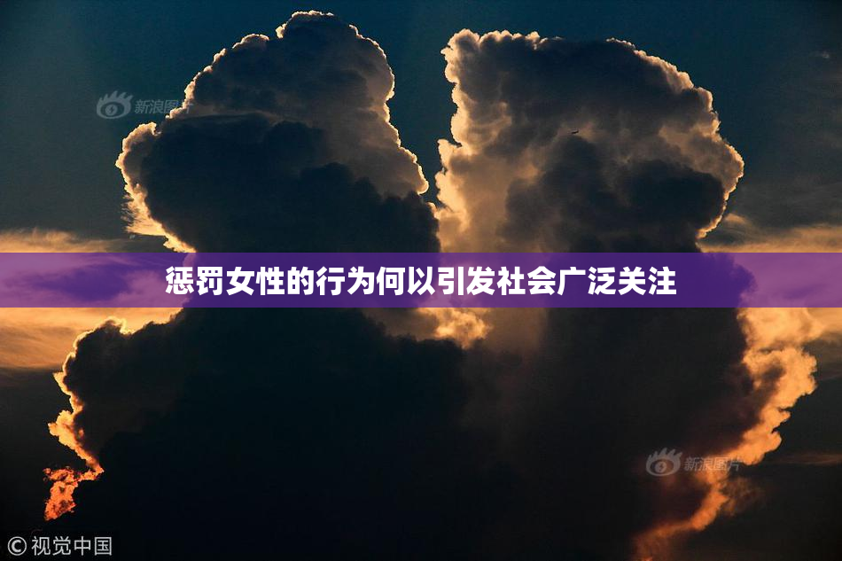 惩罚女性的行为何以引发社会广泛关注