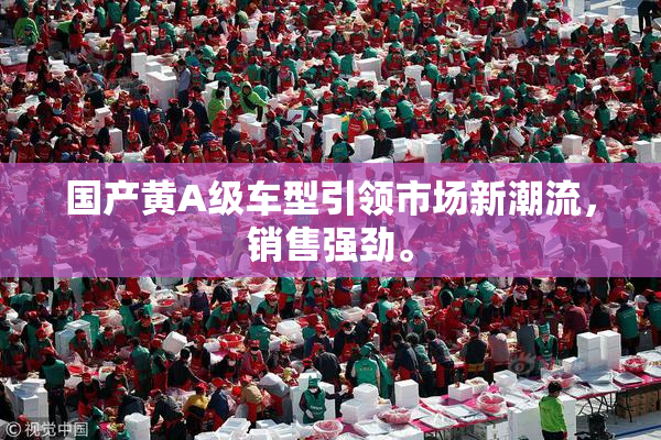 国产黄A级车型引领市场新潮流，销售强劲。