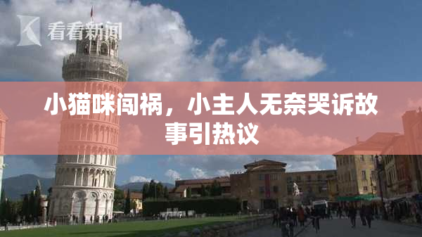 小猫咪闯祸，小主人无奈哭诉故事引热议