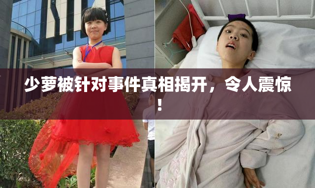 少萝被针对事件真相揭开，令人震惊！