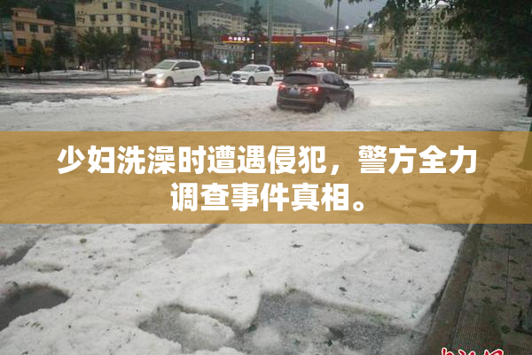 少妇洗澡时遭遇侵犯，警方全力调查事件真相。