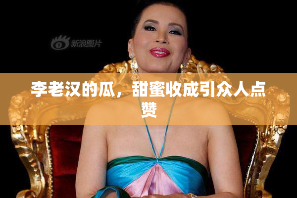 李老汉的瓜，甜蜜收成引众人点赞
