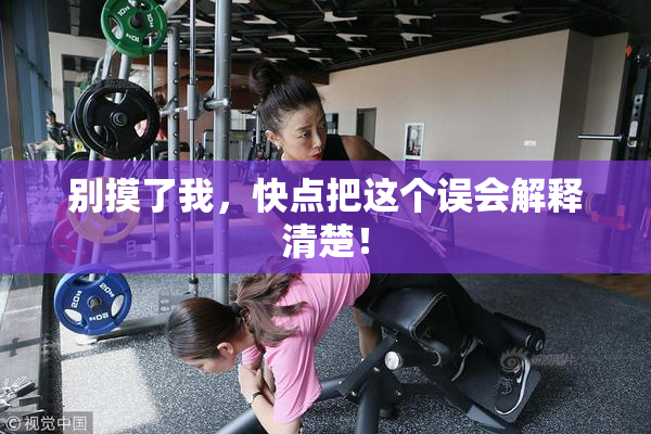 别摸了我，快点把这个误会解释清楚！