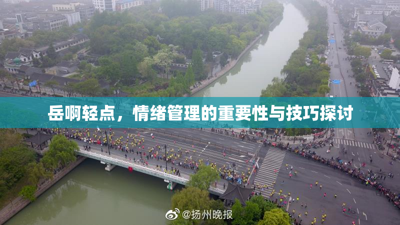 岳啊轻点，情绪管理的重要性与技巧探讨