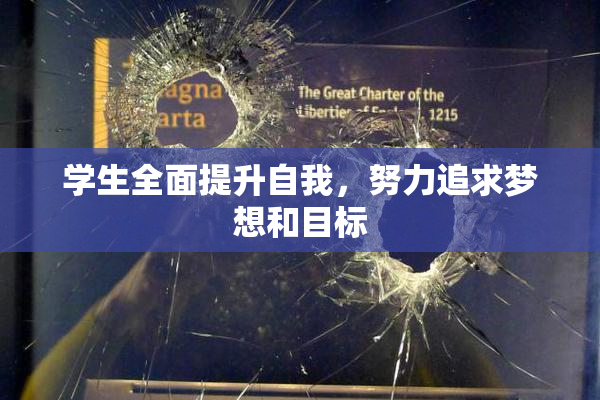 学生全面提升自我，努力追求梦想和目标