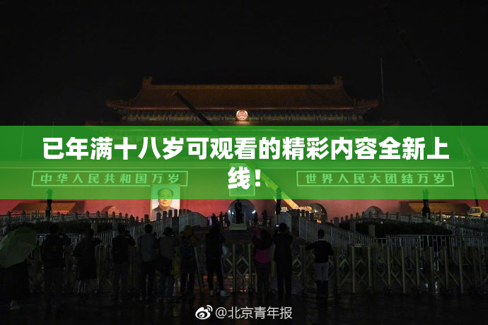 已年满十八岁可观看的精彩内容全新上线！