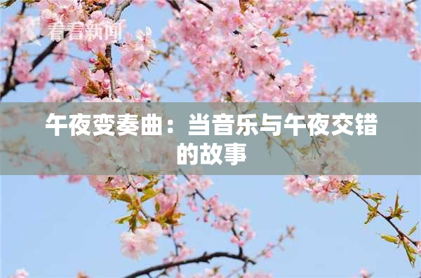 午夜变奏曲：当音乐与午夜交错的故事
