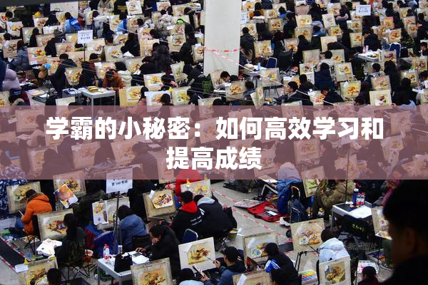 学霸的小秘密：如何高效学习和提高成绩