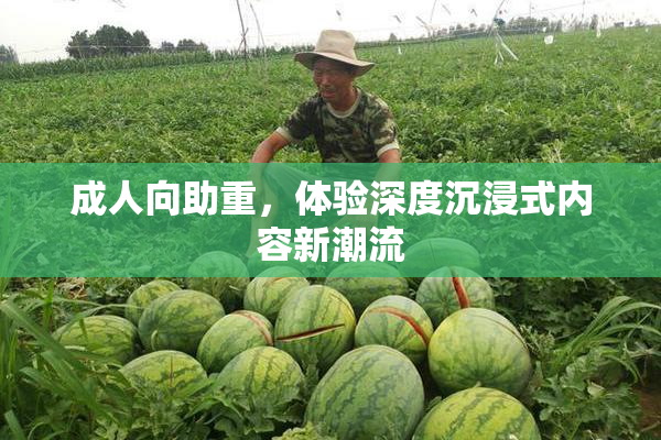 成人向助重，体验深度沉浸式内容新潮流