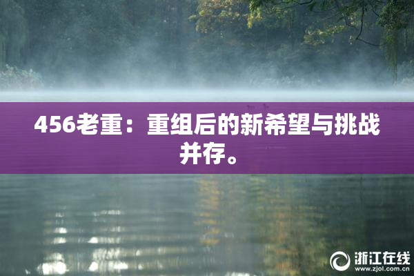 456老重：重组后的新希望与挑战并存。