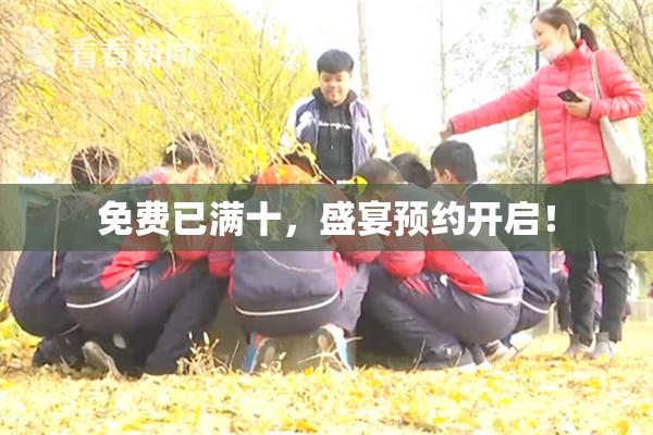 免费已满十，盛宴预约开启！