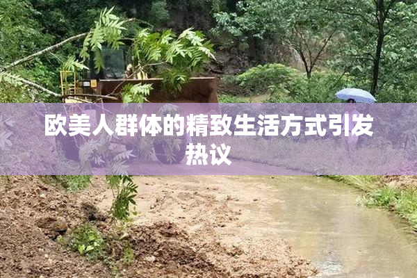 欧美人群体的精致生活方式引发热议