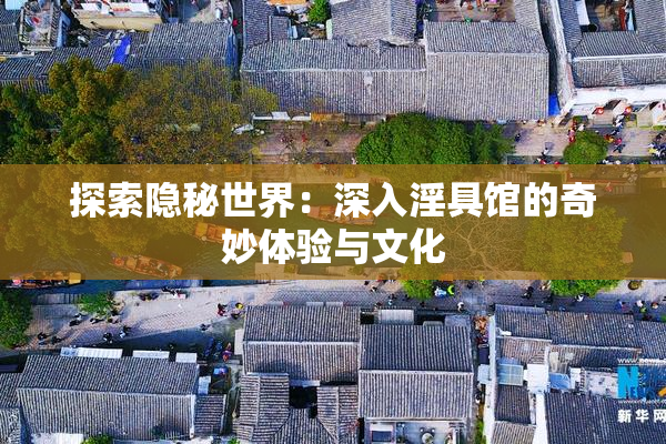 探索隐秘世界：深入淫具馆的奇妙体验与文化