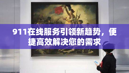 911在线服务引领新趋势，便捷高效解决您的需求