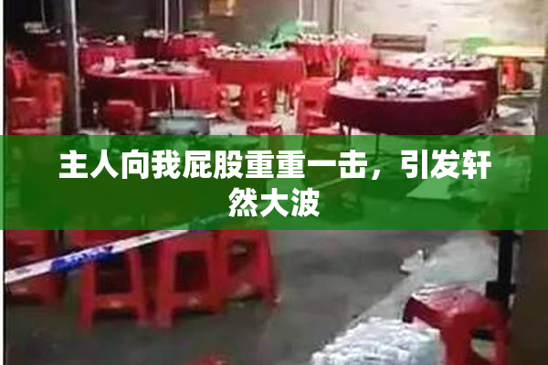 主人向我屁股重重一击，引发轩然大波