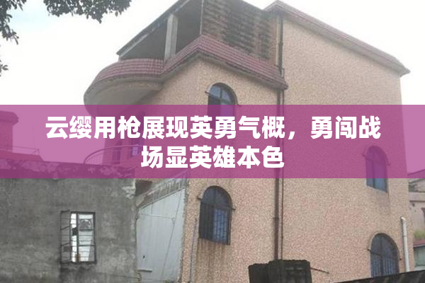 云缨用枪展现英勇气概，勇闯战场显英雄本色