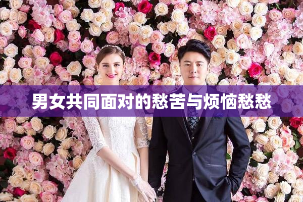 男女共同面对的愁苦与烦恼愁愁
